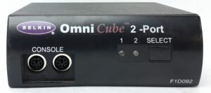 Belkin 2 Port KVM Switch OmniCube F1D092 - Image 2