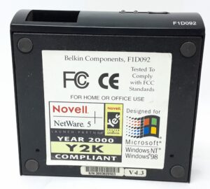 Belkin 2 Port KVM Switch OmniCube F1D092 - Image 3