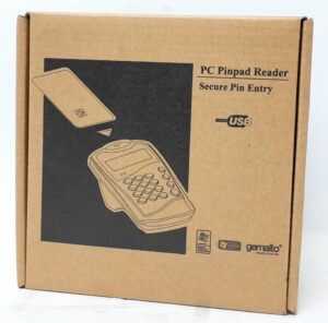 Gemalto PC Pinpad Reader Barclays USB Smart Card Reader Terminal HWP118085C