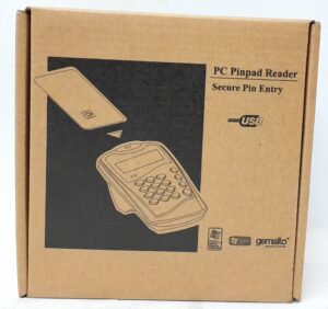 Gemalto PC Pinpad Reader Barclays USB Smart Card Reader Terminal HWP118085C - Image 2