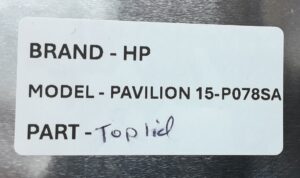 HP Pavilion 15-P078SA Laptop Top Lid - Image 3