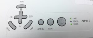 Nec VGA Projector with 2818 Lamp Hours Used NP110 - Image 6