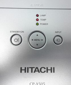 Hitachi VGA Projector with 740 Lamp Hours Used CP-X505 - Image 7