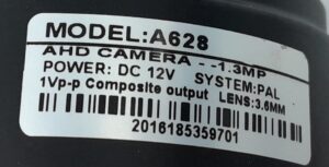 Incosky AHD CCTV Camera A628 - Image 3