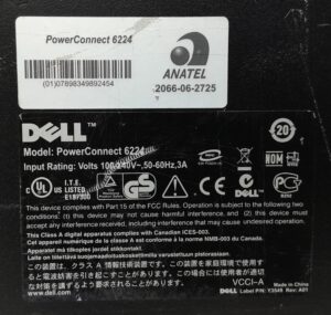 Dell 24 Port Gigabit Switch PowerConnect 6224 - Image 3