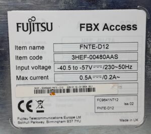 Fujitsu Network Terminating Equipment NTE FBX Access FNTE-D12 - Image 3