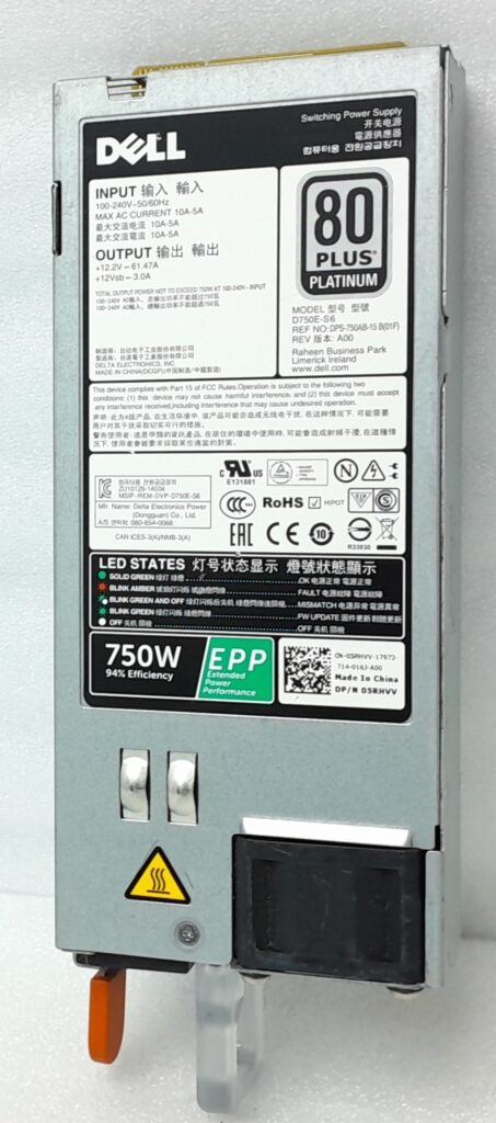 Dell 750W Power Supply Unit D750E-S6
