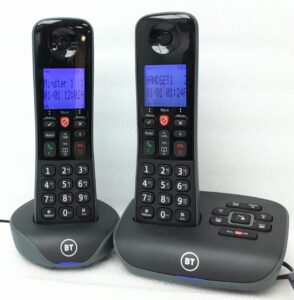 BT Cordless Telephone Essential Phone Twin 090658
