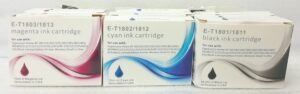 Ink Cartridge E-T1803/1813, E-T1802/1812, E-T1801/1811, 1814 - Joblot x15 - Image 3