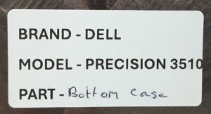 Dell Precision 3510 Laptop Bottom Case - Image 3
