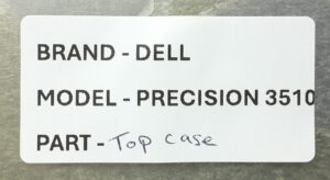 Dell Precision 3510 Laptop Top Case - Image 3
