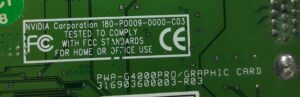 Nvidia Graphics Card PWA-G4000PRO/GRAPHIC CARD - Image 3