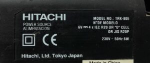 Hitachi Radio Cassette Player TRK-80E - Image 3