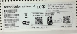 Technicolor Wireless Router TG589vac v2 - Image 3