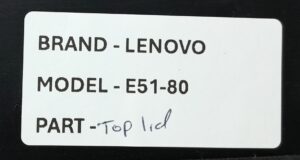 Lenovo E51-80 Laptop Top Lid - Image 3