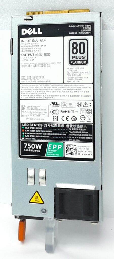 Dell 750W Power Supply Unit D750E-S6