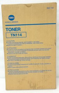 Konica Minolta Toner Cartridge TN114  - Set of 2 - Image 2