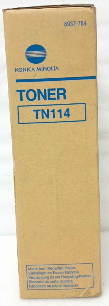 Konica Minolta Toner Cartridge TN114  - Set of 2 - Image 3