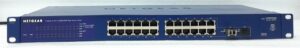 Netgear 24 Port Gigabit Smart Switch Prosafe GS724T v3 with 1x Netgear AGM731F Module