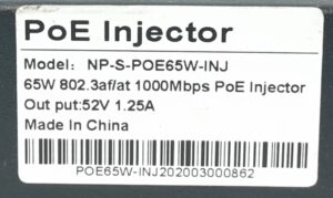 PoE Injector NP-S-POE65W-INJ - Image 3