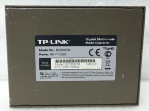 TP-Link Gigabit Media Converter MC200CM - Image 3
