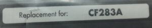Black Toner Cartridge CF283A - Image 3