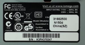 iomega NAS Network Storage StorCenter Pro 150d N150d - Image 3