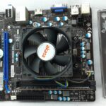 MSI Motherboard AMD A4-5300 With I/O Shield FM2-A55M-E33 FM2 DDR3 MICRO ATX