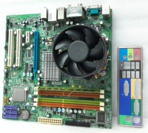 Acer Motherboard Intel Pentium E5700 With I/O Shield MG43M LGA775 DDR3 MICRO ATX