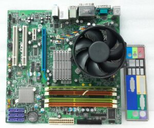 Acer Motherboard Intel Pentium E5700 With I/O Shield MG43M LGA775 DDR3 MICRO ATX - Image 2
