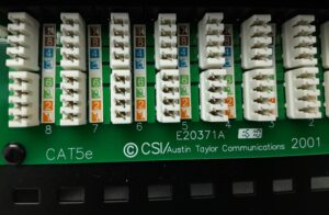 CSI / Austin Taylor CAT5e Patch Panel E20371A - Image 3