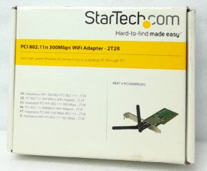 Startech .com PCI 802.11n 300Mbps WiFi Adapter 2T2R PCI300WN2X2