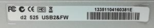 LaCie firewire External DVD-RW Burner Writer Drive D2 525 USB2&FW - Image 3