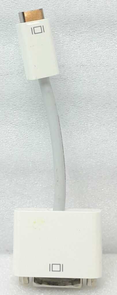 Apple Mini-DVI to DVI Converter Cable Mini-DVI to DVI - Joblot x5 - Image 2
