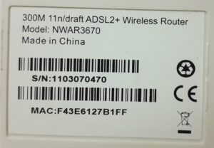 Addon ADSL2+ Wireless Router NWAR3670 - Image 3