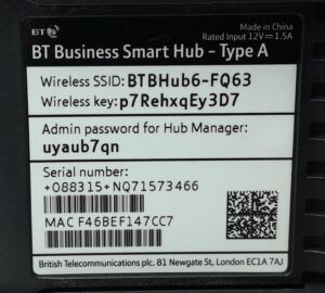 BT Wireless Router Business Smart Hub Type A - Image 3