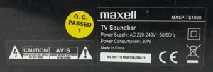 Maxell TV Soundbar MXSP-TS1000 - Image 3