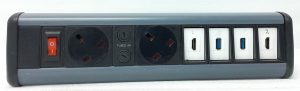 Desktop Power Pack Unit P-PACK DESK 2/4 6CS