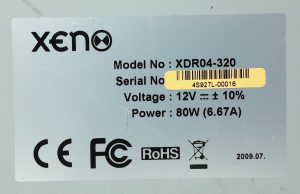 Xeno Digital Video Recorder DVR XDR04-320 - Image 3