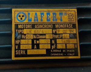 Lafert LM Motor Compton Compressor 63/4 - Image 3