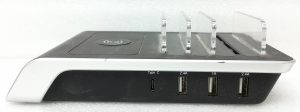 4 port USB Charging Station with QI Wireless Charging Pod 4 Port - Image 5