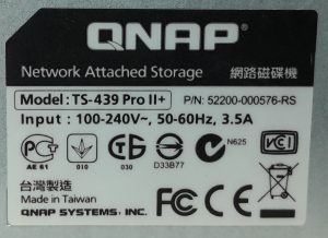 QNAP Network Attached Storage (NAS) TS-439 Pro II+ - Image 3