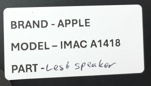 Apple IMAC A1418 Left Speaker - Image 3