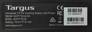 Targus Docking Station ACP71EUZ - Image 3