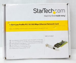 Startech .com 1 Port Low Profile Ethernet Network Card ST100SLP - Image 2