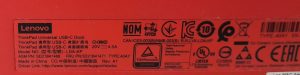 Lenovo Thinkpad Universal USB-C Dock LDA-KP - Image 3