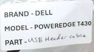 Dell PowerEdge T430 Desktop USB Header Cable - Image 3