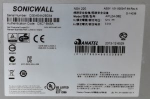 SonicWALL Firewall Network Security Appliance NSA 220 APL24-08E - Image 3