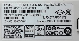 Symbol Access Point WSAP-5110 - Image 3