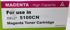 100% Compatible Dell Magenta Toner Cartridge 5100cn - Image 3